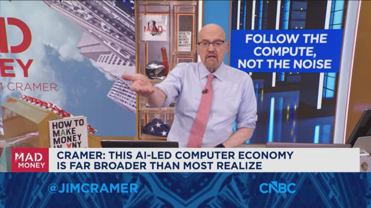 The AI-led computer economy is far broader than most people realize, says Jim Cramer
