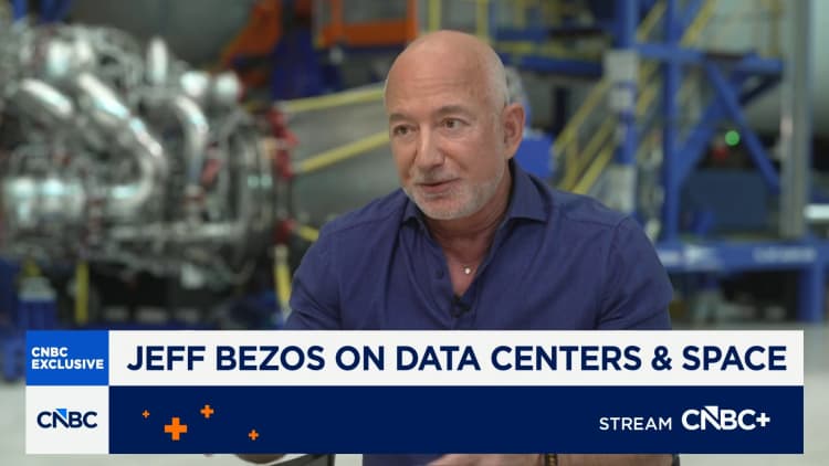 Jeff Bezos: 2-3 year timeline for space data centers is a 'little ambitious'
