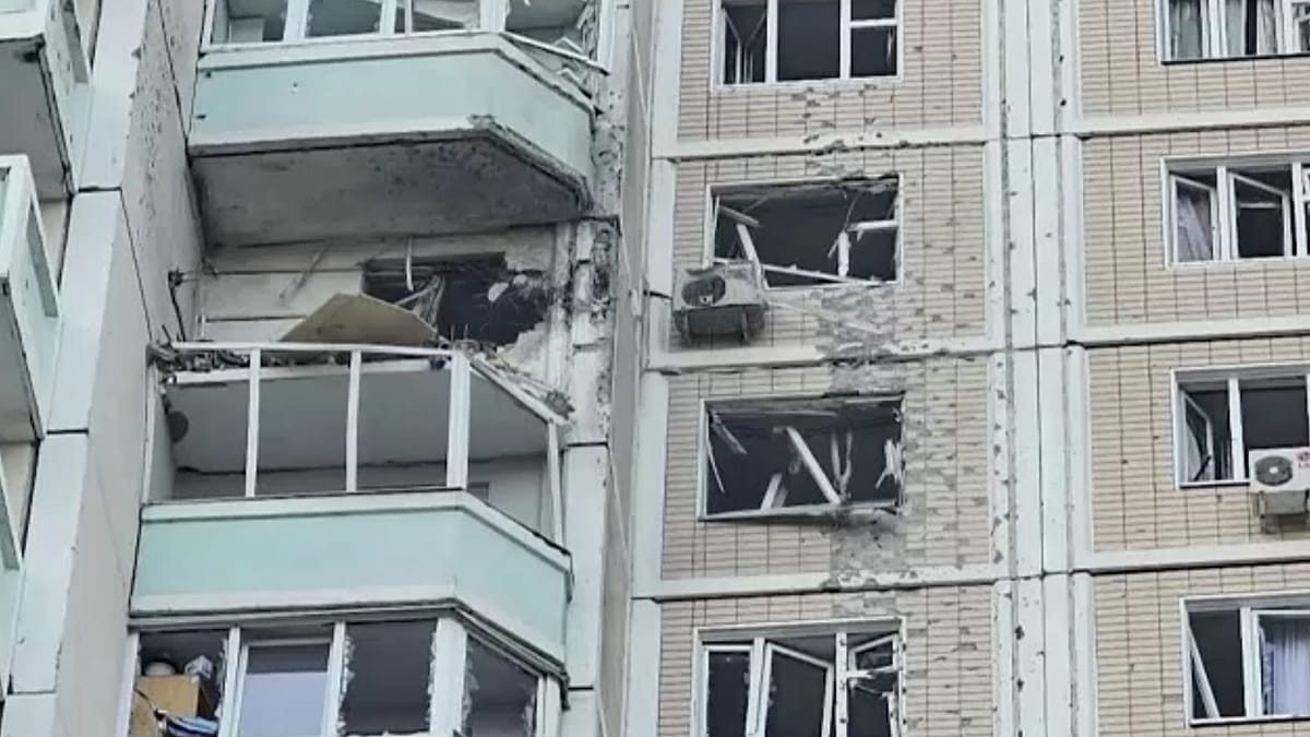 One of Ukraine's largest drone attacks kills 3 in Moscow area, Russia says