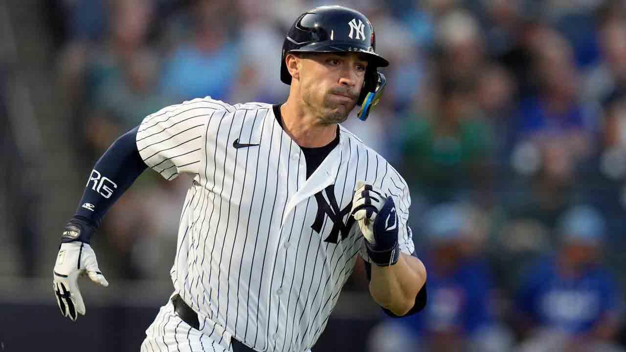 Yankees' Randal Grichuk elects free agency after being DFA'd