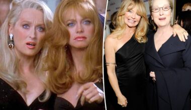 Meryl Streep reveals she 'had a beef' with 'Death Becomes Her' co-star Goldie Hawn
