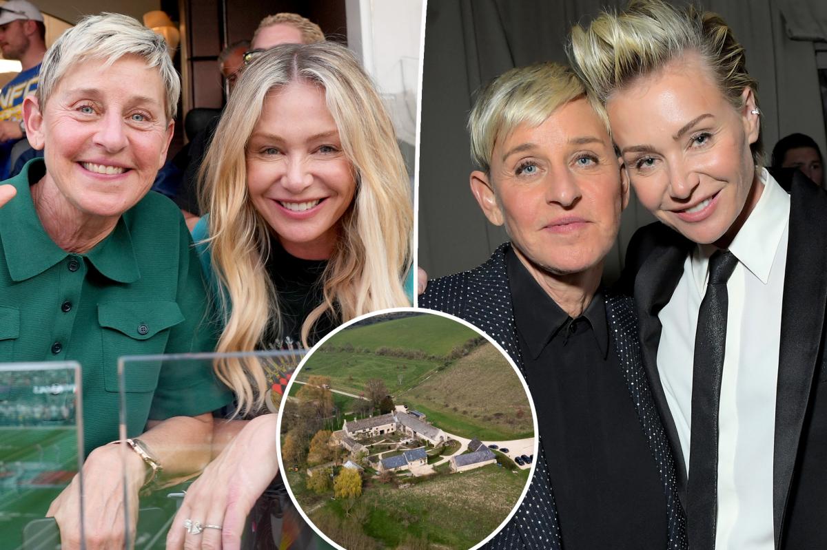 Ellen DeGeneres and Portia de Rossi face another setback with ultra-private Cotswolds estate