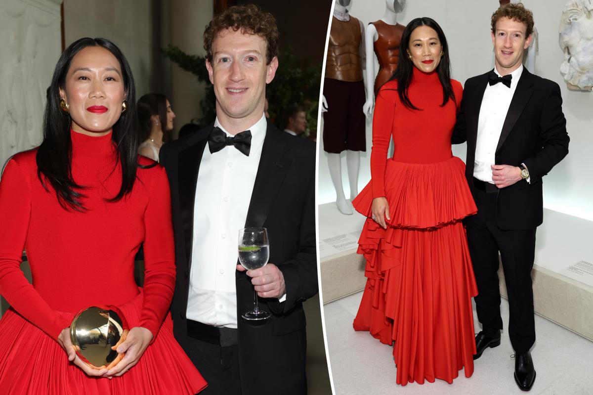 Mark Zuckerberg and wife Priscilla Chan make Met Gala debut