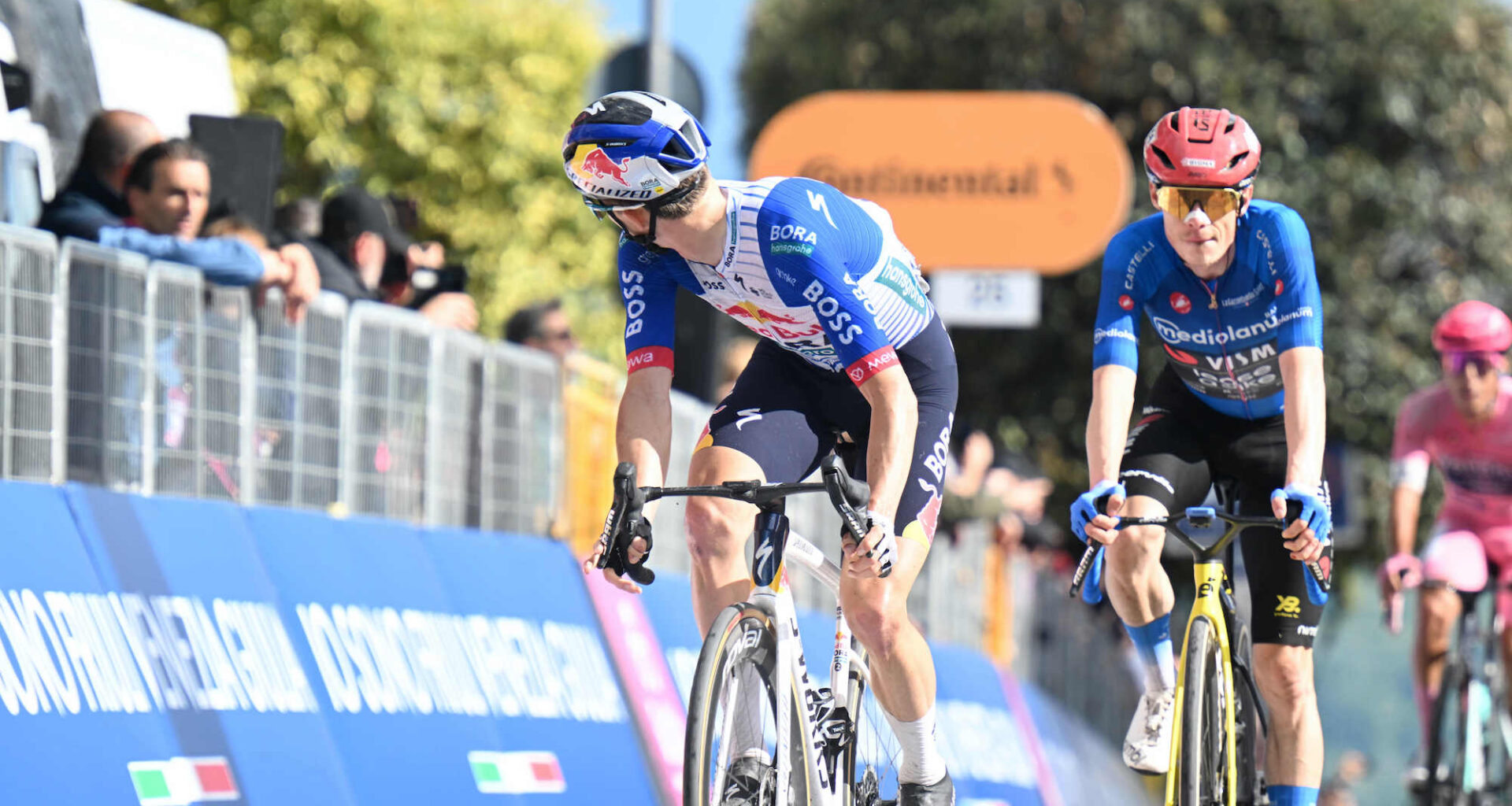 "Today it wasn't up to us to make the difference" says Vingegaard as Giro moves into the mountains