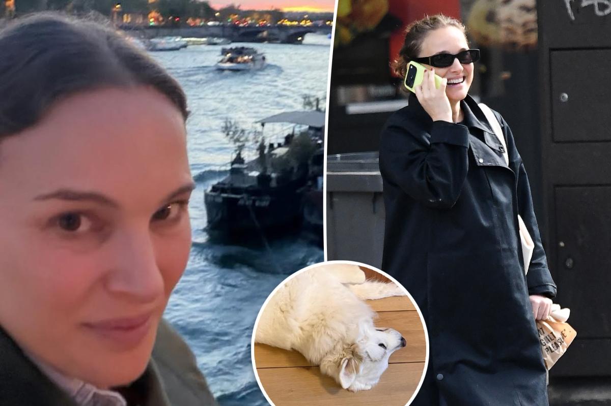 Natalie Portman gives glimpse of new life in Paris after ditching US