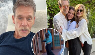 Kevin Bacon attacked by swarm of bees during hike