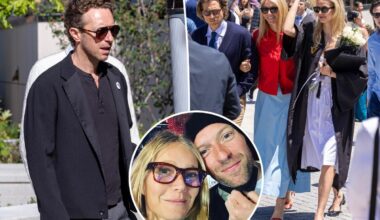 Exes Gwyneth Paltrow and Chris Martin reunite in Nashville for daughter Apple's college graduation