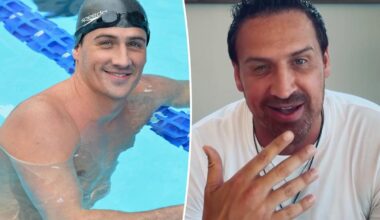 Ryan Lochte 'unrecognizable' with tan, scruffy facial hair as he announces major career move