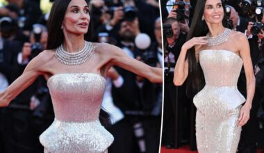 Demi Moore's toned arms take center stage on Cannes Film Festival 2026 red carpet
