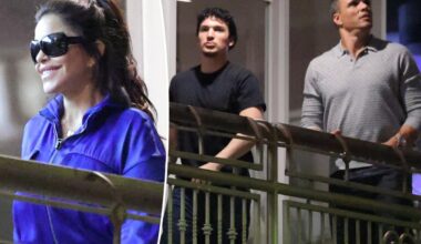 Lauren Sánchez enjoys rare family night out with son Nikko, NFL star ex Tony Gonzalez