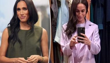Meghan Markle shares rare look at daughter Lilibet's red hair