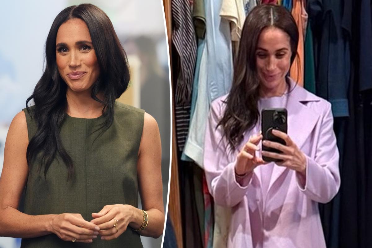 Meghan Markle shares rare look at daughter Lilibet's red hair