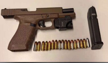 Loaded Handgun Seized During Mississauga Traffic Stop; Two Men Facing Multiple Charges