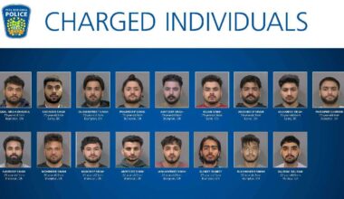 17 Arrested in Investigation into Extortion Targeting South Asian Business Owners in Peel Region
