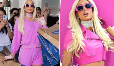Paris Hilton goes unexpectedly dark brunette in hair transformation