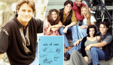 Matthew Perry's prized 'Friends' possessions to be auctioned after actor's death