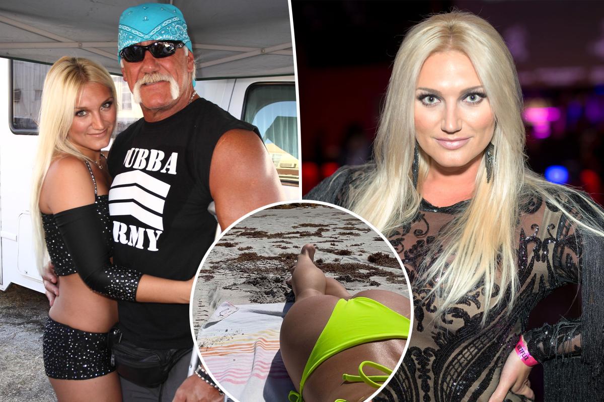 Brooke Hogan slams 'thirst trap' claims about bikini-clad tribute to dad Hulk Hogan