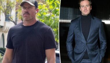 Armie Hammer shows off rugged new look on rare outing 5 years after sex abuse scandal