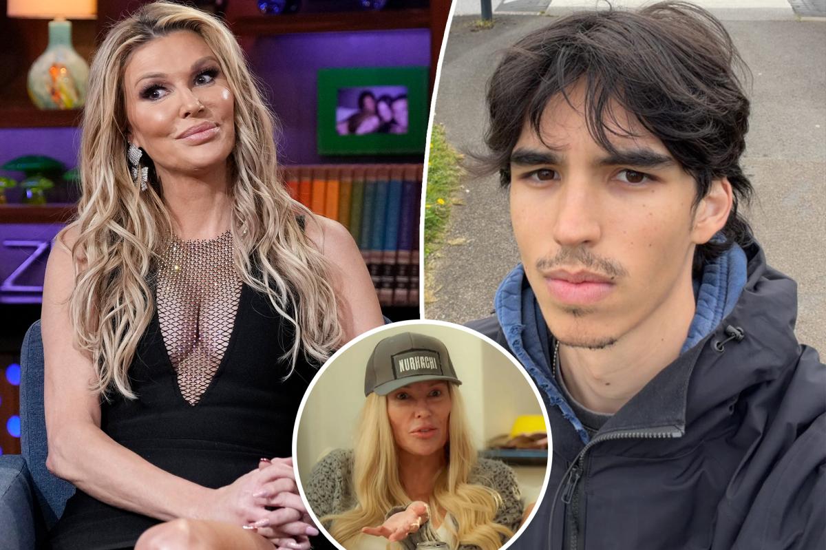 Brandi Glanville recalls how she discovered her son wasn't a virgin at age 15