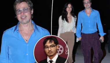 Brad Pitt all smiles on date night with Ine de Ramon after being snubbed by son Maddox