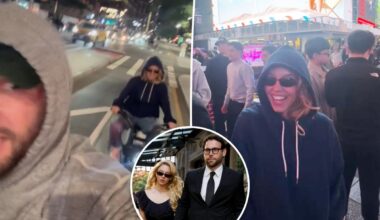 Scooter Braun takes Sydney Sweeney to Times Square in undercover date night