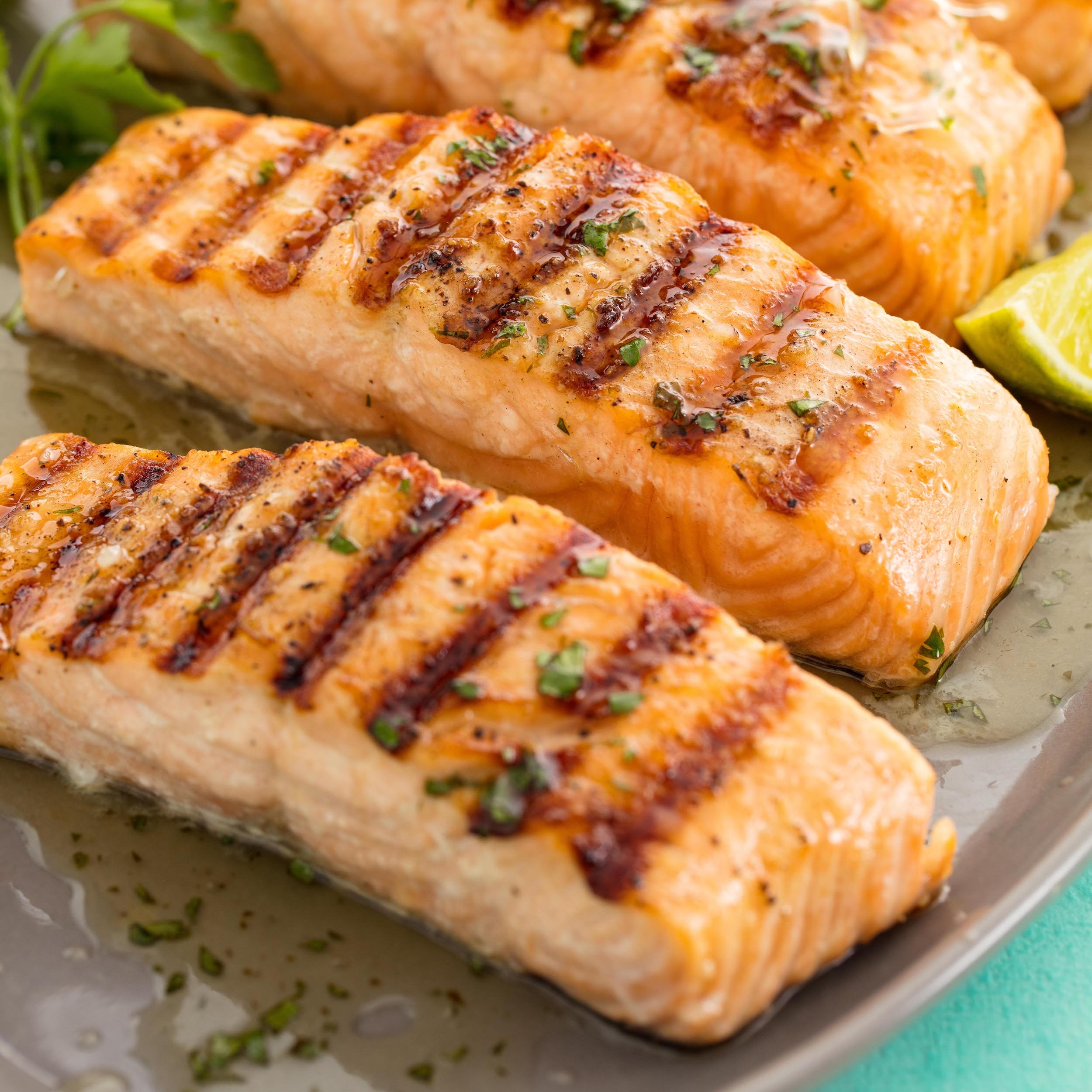 cilantro lime grilled salmon vertical