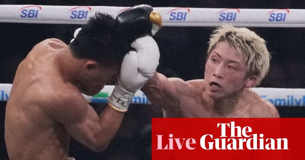 Naoya Inoue retains undisputed super-bantamweight title v Junto Nakatani – as it happened | Boxing