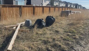 Northeast Calgary residents concerned about illegal dumping, ward councillor launches education campaign