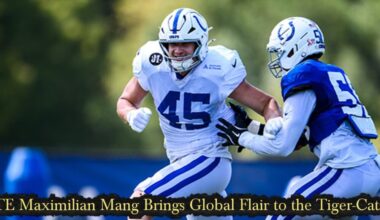 TE Maximilian Mang Brings Global Flair to the Tiger-Cats