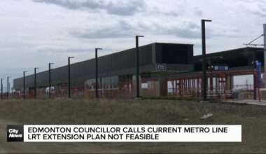 Councillor calls Edmonton Metro Line extension not feasible