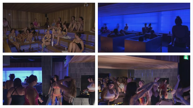 Why saunas are becoming a hot new place to party