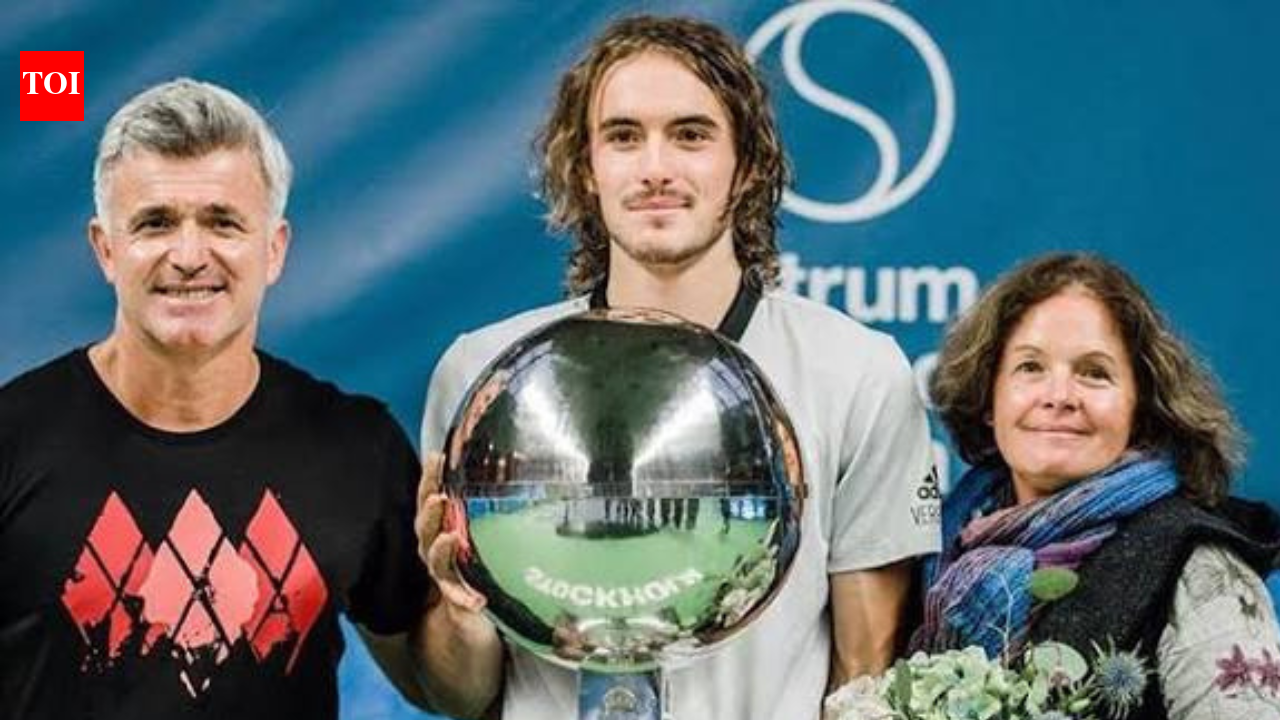 Stefanos Tsitsipas faces fresh drama as father Apostolos shuts down mother Julia during Madrid Open practice | International Sports News