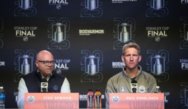 ‘Need some new players’: Oilers GM Bowman, coach Knoblauch lament on shortcomings | NanaimoNewsNOW