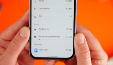 Why Android AICore occasionally takes up more storage