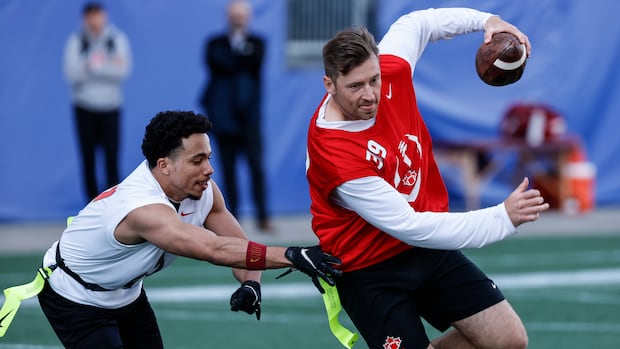 Flag football players flock to Winnipeg selection camp in hopes of making world championship squad