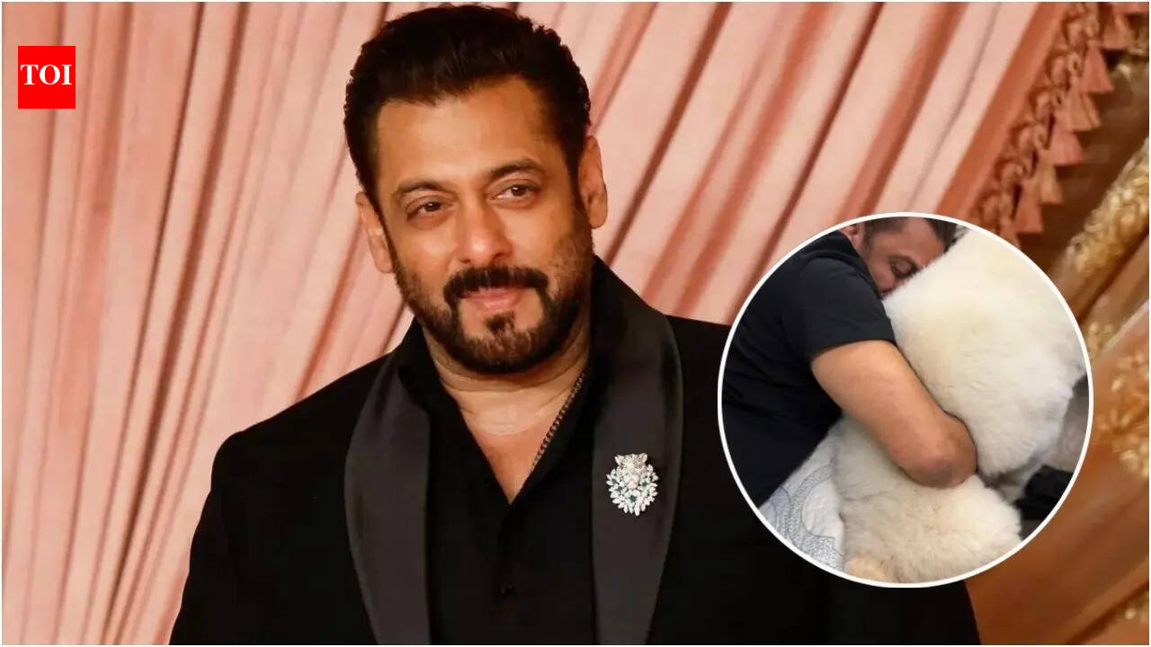 Salman Khan: 'Raja Shivaji' star Salman Khan reveals what 'SUKH'; drops adorable picture on his social media | Hindi Movie News