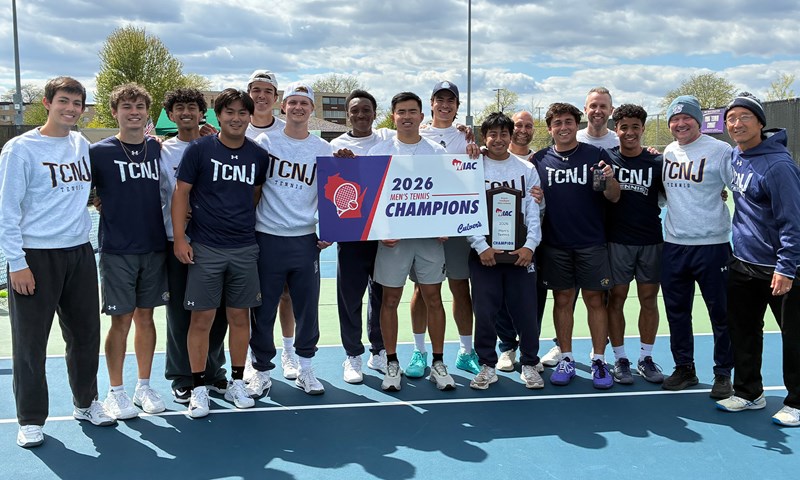 The College of New Jersey Wins First Men’s Tennis Championship