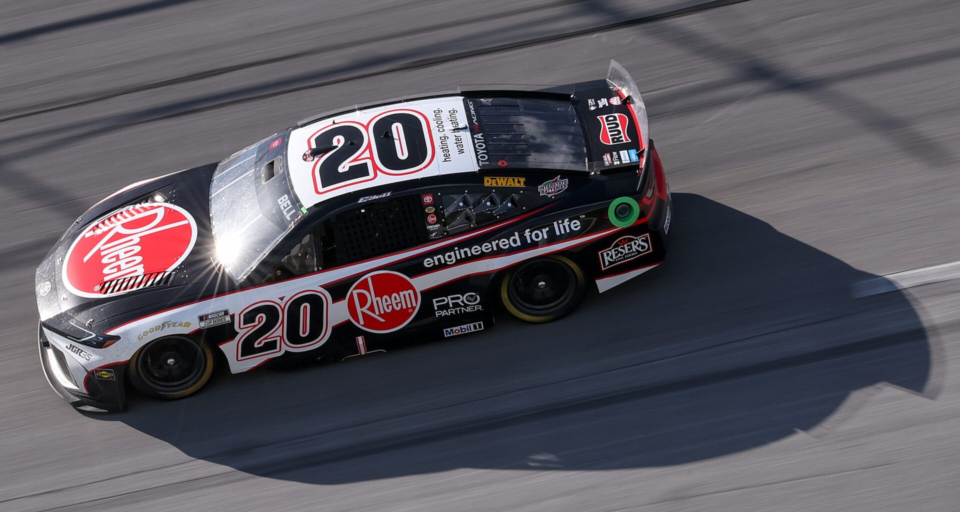 Christopher Bell Crashes From Lead After Contact at Texas
