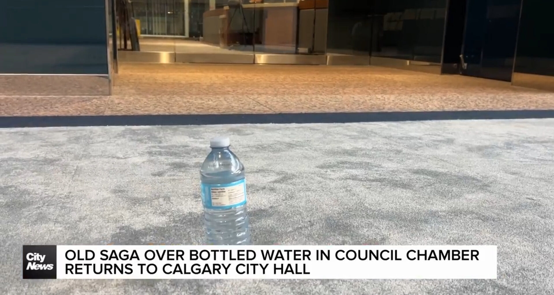 Old saga over bottled water returns to Calgary city hall