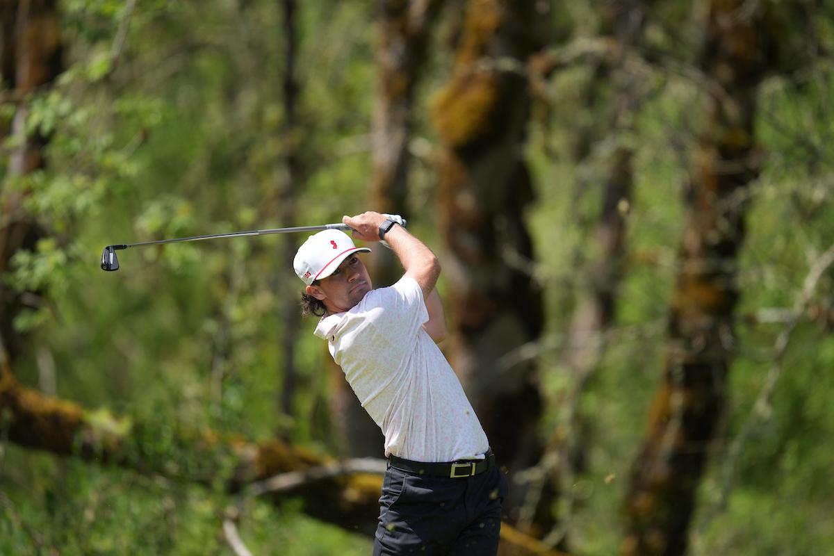 View images of Rutgers men's golf competing at the 2026 Big Ten Championships in Oregon.