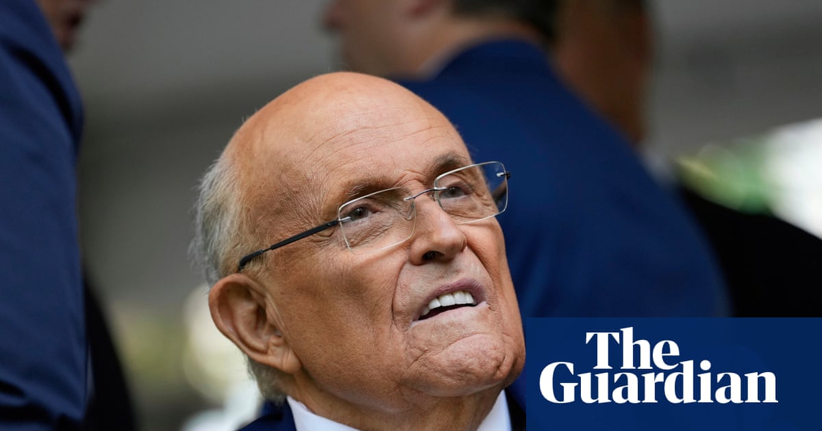 Rudy Giuliani hospitalised in ‘critical but stable’ condition | Rudy Giuliani