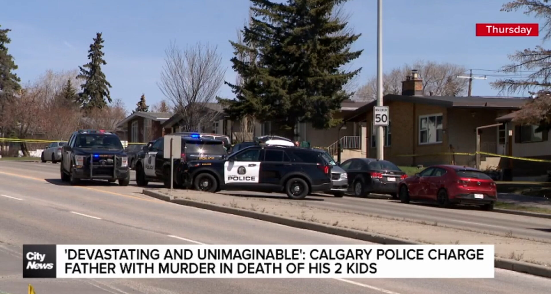 Calgary police charge father with murder in death of his 2 kids