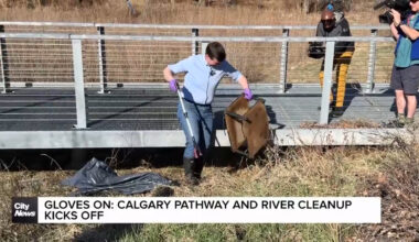 Calgary Pathway and River Cleanup kicks off