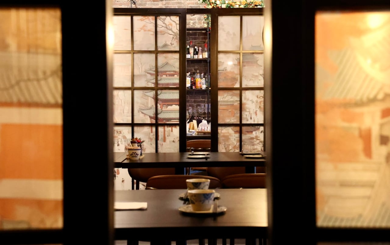 a restaurant
