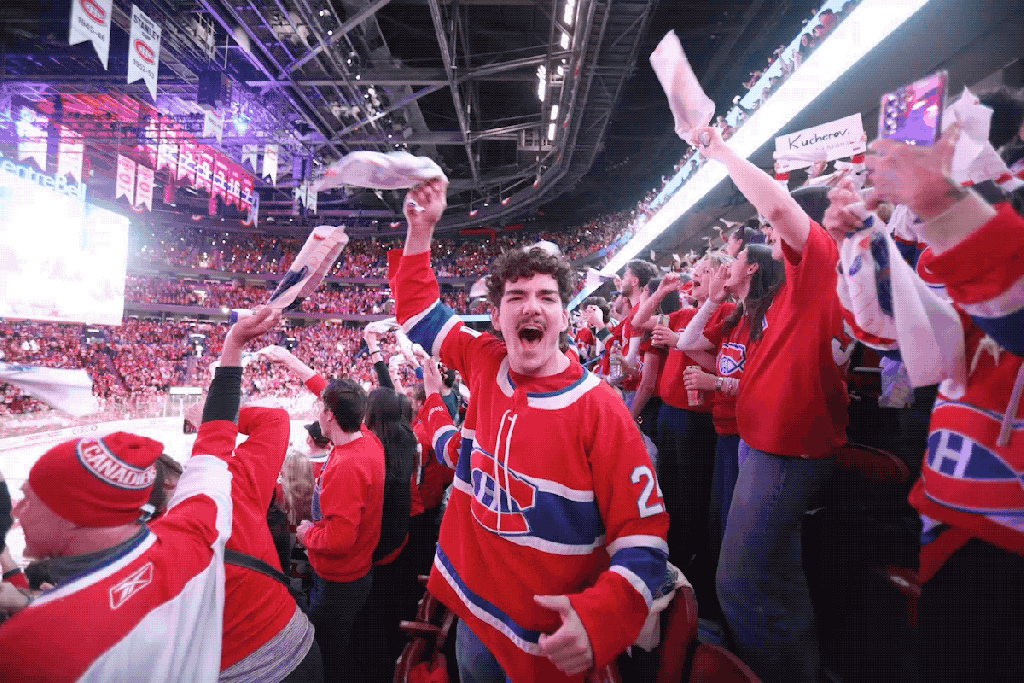 Habs fans in seventh heaven at Bell Centre