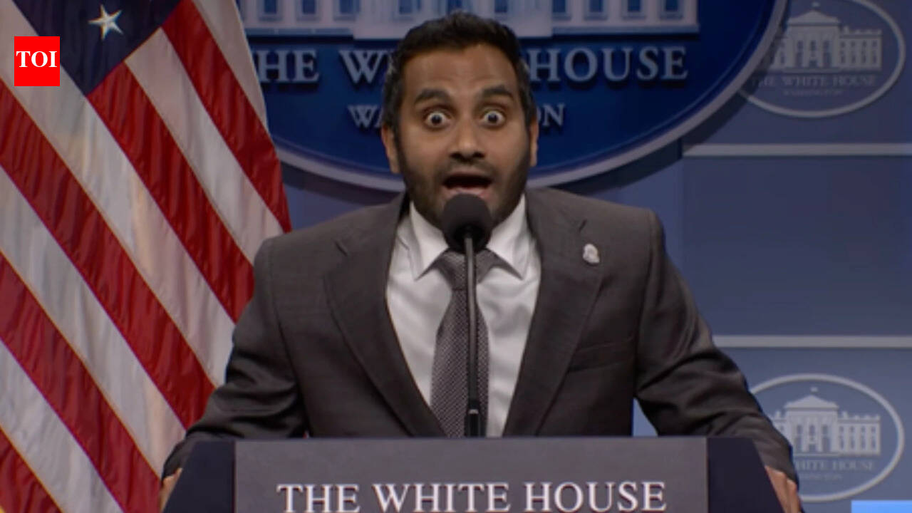'First Indian person to suck at their job': SNL mocks Kash Patel with Aziz Ansari cameo
