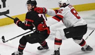 NHL suspends Ottawa Senator Greig two games for roughing in playoff game | NanaimoNewsNOW