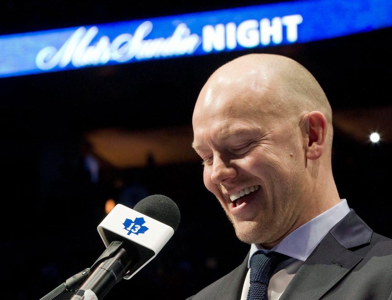 Former Maple Leafs captain Mats Sundin in Toronto on Saturday, Feb. 11, 2012.