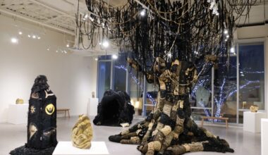 Elsa Robinson's The Garden, with a tree as its centrepiece