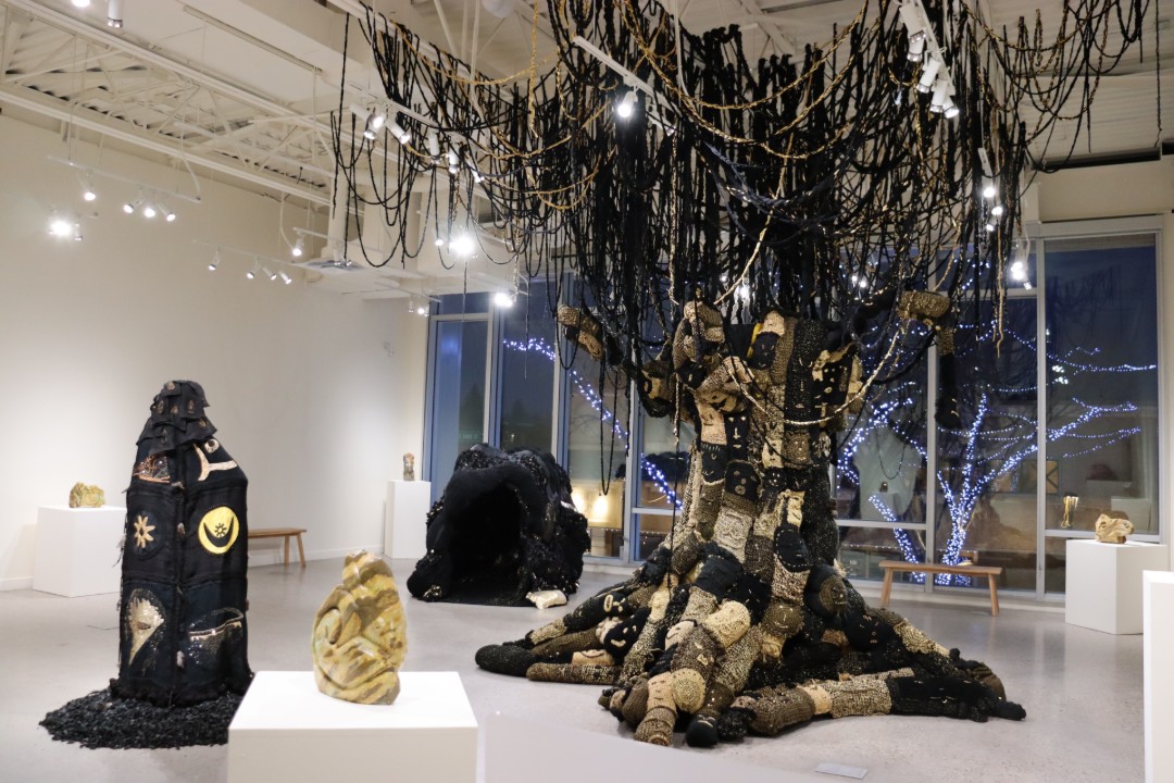 Elsa Robinson's The Garden, with a tree as its centrepiece